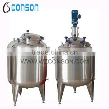 304 and 316 food grade stainless steel tank