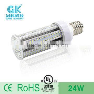 E27 E40 base 360 degree ip65 TUV led corn bulb with ULwith 5 years warranty