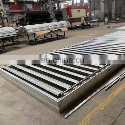 High grade aluminium patio rain proof awning balcony canopy
