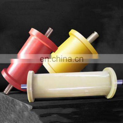 The Cylindrical Nylon Idler Directly Sold by the Manufacturer is Wear-resistant, Dust-proof and Has a Long Service Life