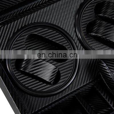 Watch Winding Carbon Fiber High Quality Watch Winder Motor Stop Automatic Watch Jewelry Display Cabinet Box