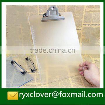 Clear Eco-friendly Plastic Writing Clipbroad in a4 a5 Size photo-2