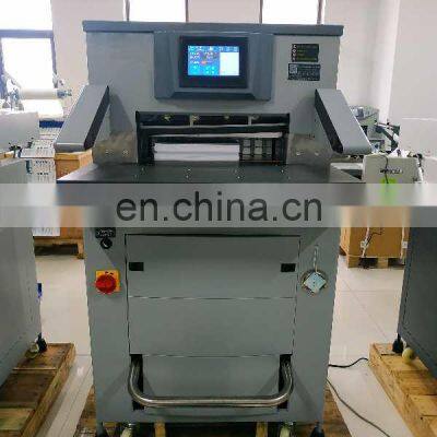 520 Hydraulic System China Paperguillotine Cutting Machine 520mm Hydraulic Paper Cutting Machine photo-5