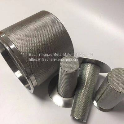 The Sintered Stainless Steel Wire Mesh Filter Element photo-5