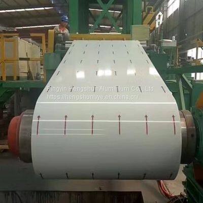 Color coated alloy aluminum roll processing, aluminum magnesium manganese coated alloy aluminum roll, coated alloy aluminum roll