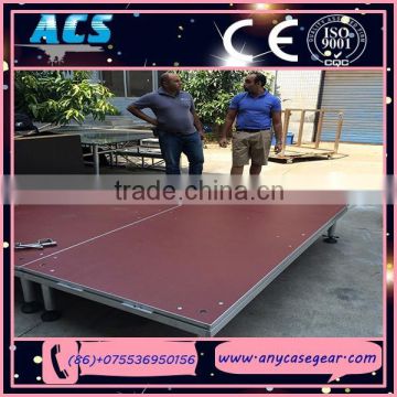 2015 ACS stage covering, portable stage, used stage for sale