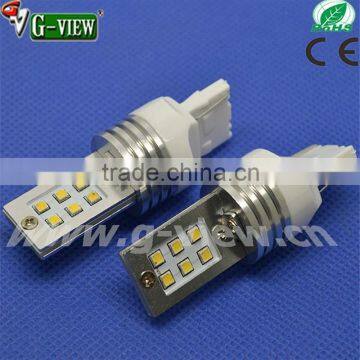 2016 Factory supply high quality and big sale 12v Samsung 2323 chip auto led light 7440/3 12smd led car lamp