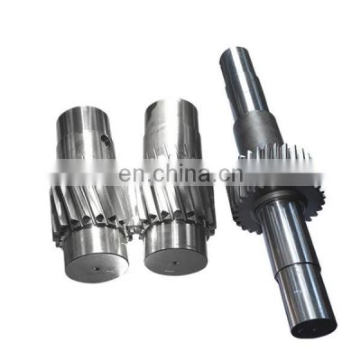 China manufacturing factory direct sales heavy duty shaft machining gear shaft