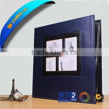 Leather photo album 4D 200 sheet 6 inch photo album