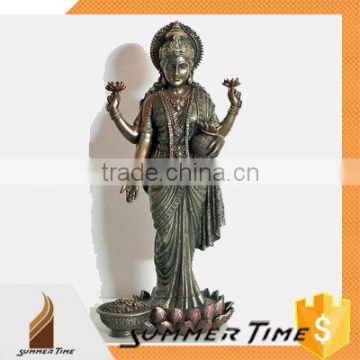 Goddess Lakshmi bronze statue