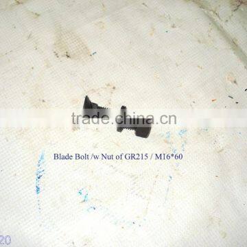 XCMG GR215 motor grader parts Blade Bolt M16*60