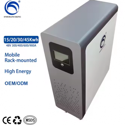 Solar Energy Battery Mobile Rack-mounted 48V 51.2V 600Ah