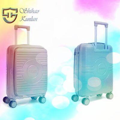 Factory Wholesale Custom Logo Suitcase Luggage Carry on Luggage Trolley Case Fashion Suitcase for Women photo-3