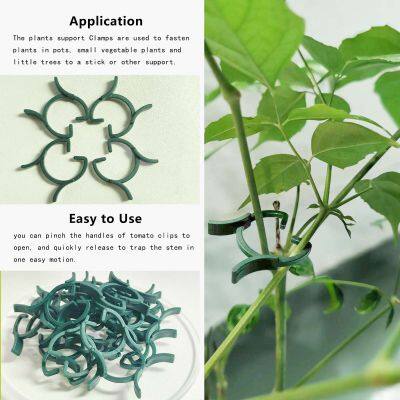 Plant Garden Clips Planting Support Grippers Great for Flower Vine and Vegetable Seedling Support Clips photo-2