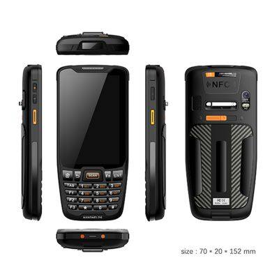 HP350 Cheapest Factory 4.0inch Android 13.0 2.0Ghz IP65 4G Rugged 2D Scanner NFC Buttons Rugged PDA Mobile Phone PDA With Keypad photo-4