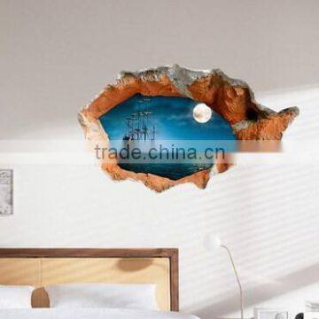 3D kids bedroom wall decal 3D wall sticker