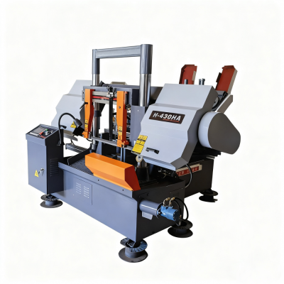 Steel Bar Sawing Machine Gz4243 With Automatic Chip Removal, Cnc Fully Automatic Band Sawing Machine, Band Saw photo-2