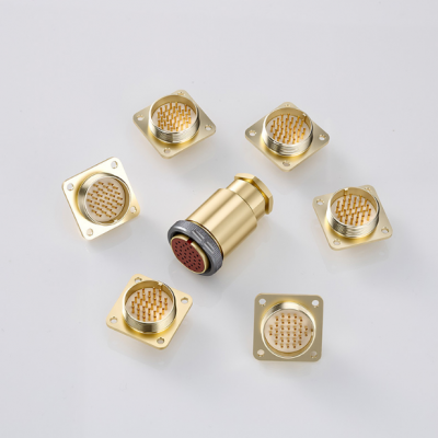 Threaded Russia Standard Circular Connector PC32TB Male and Female Connector