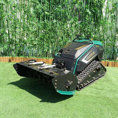 Vigorun Tech MTSK1000 Robot Grass Cutter Automatischer Raupenmäher mit 764CC Benzinmotor Forstmulcher Forestier