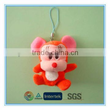 Plush Mouse keyring for promotion