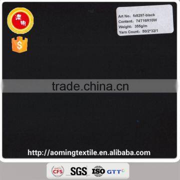 Fz8297 Series Cheap Poly Viscose Wool Twill Suit Fabric in Stock in Satin Back Serge photo-3