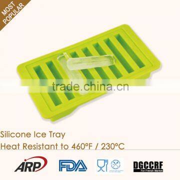 Easy Clean Strip Shaped Ice Cube Tray