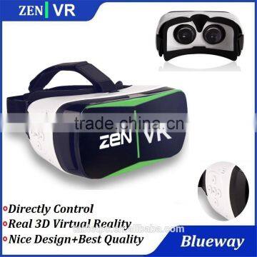 2016 ZEN VR Mini Virtual Reality,VR Box Controller, Headsets Helmet VR Glasses 3D For Smartphone