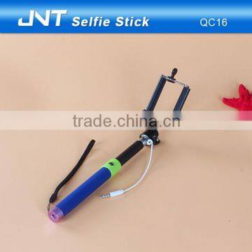 wholesale China factory QC16 colorful legoo selfie stick for huawei ascend p6