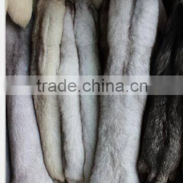 High Fashion Real White Fox Fur Wholepieces Skin and Fur photo-2