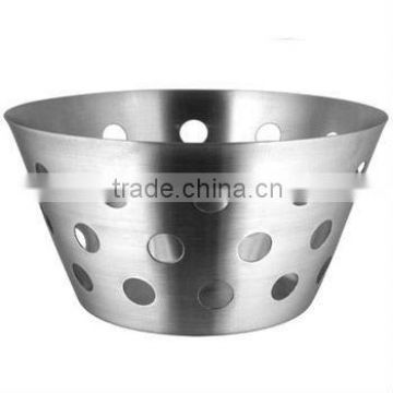 STAINLESS STEEL BREAD BASKET LONG