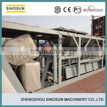 SINOSUN MBM25 mobile concrete mixing plant with advanced technology