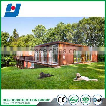 Container green prefab home