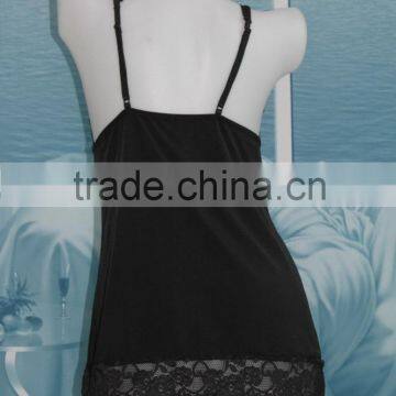 Sexy Mature Baby Doll Lingerie Baby Doll Fashion Lace Open Transparent ,nylon/spandex Underwear photo-4