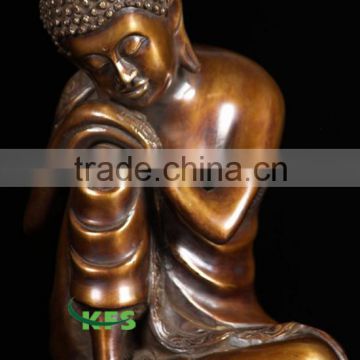 Bronze Indian Resting Buddha Statue