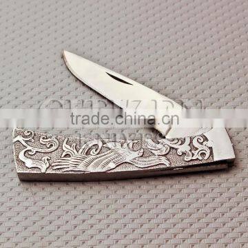 CITIZEN KNIVES, BEAUTIFUL CUSTOM HAND MADE STAINLESS STEEL FOLDING KNIFE photo-5