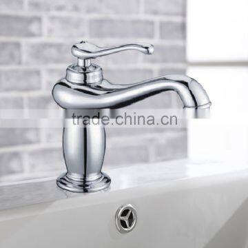 Solid Brass Rose Golden Classical Basin Faucet BNF032BH photo-5