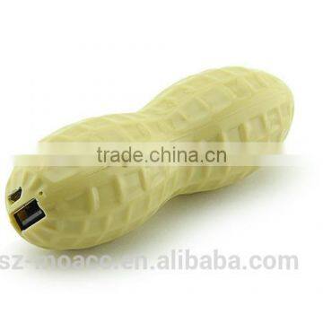 Wholesale power bank 2600mAh with Peanut design by SZ-Moacc