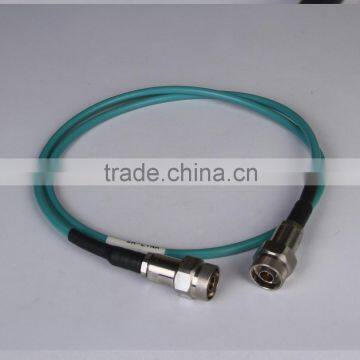 high frequency N connector cable assembly, male N connector with cable RG223 types of cable joints