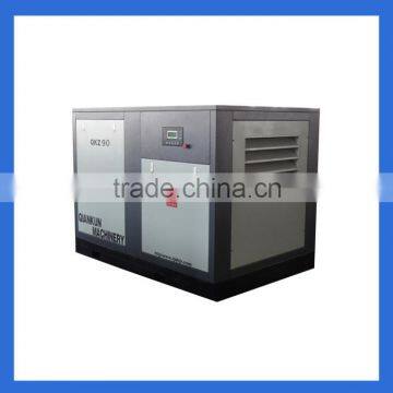 Qian Kun electric rotary screw type air compressor QK90kw 125HP