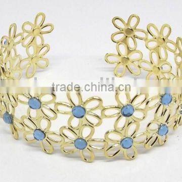 mini floral bangle cuff/fashion accessories