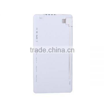 Holly Credit Card 32000mah Mobile Power Bank With Built in Cable, Mobile Power Bank photo-4