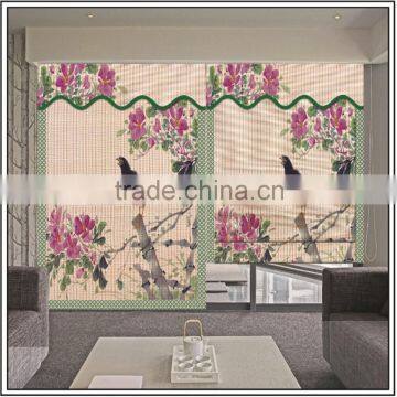 2016 New classical nature bamboo roller blinds parts from kingo