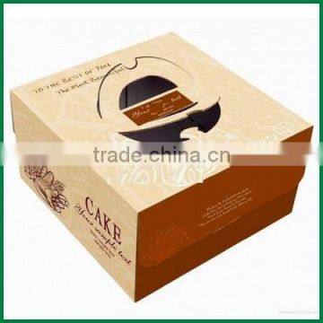 Eco-Friendly paper food box,Cheap Printing cardboard food packaging, Custom Recyleable Paper Cake Box