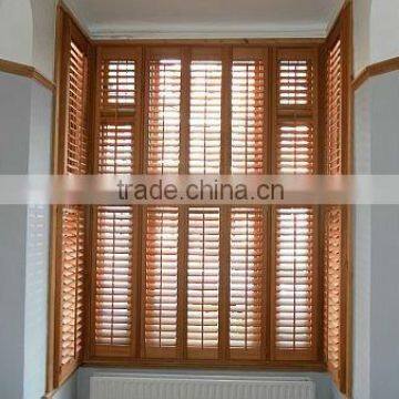 Basswood Window Shutter Louvered