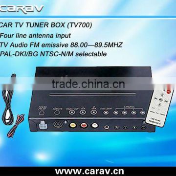 Hot sell PAL/NTSC Selectable car tv tuner box