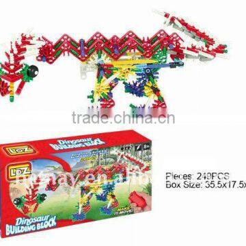 Hot!The Dinosaur Electronic Block Set 215327