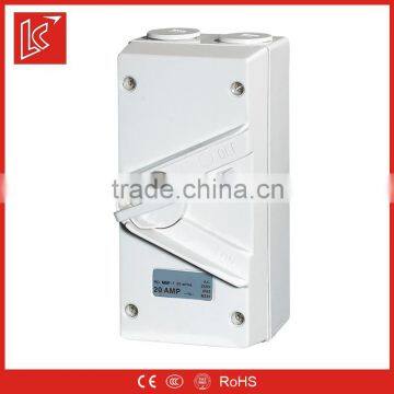 UKF Series 1P~4P 20A-63A Industrial Ip65 Weatherproof Isolating Switch Disconnector, 3p Isolator Switch