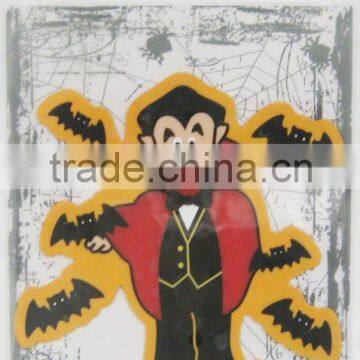 PVC Sticker for Holloween Decoration, size 15*25*0.2cm, conform to EN71