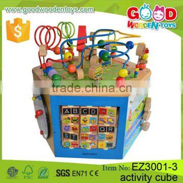 EN71&ASTM Qualified Wooden Beads Educational Baby Toys Funny Games for Kids Most Popular photo-4