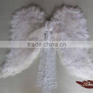 2015 Fashional Feather Angel Wings, White